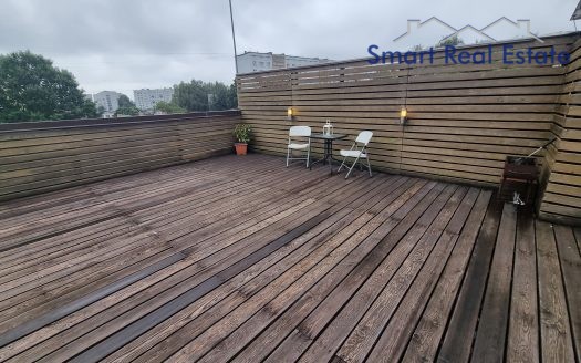 Penthaus-dzīvoklis. 3 istabas. Purvciemā.